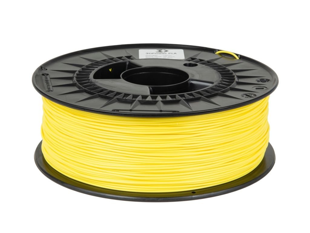 3DPower PLA 1.75mm Yellow 1kg