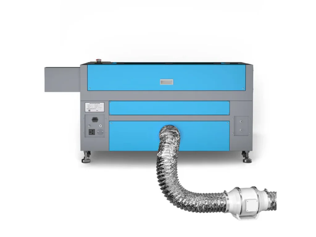                 90W CO2 laserový gravírovací stroj a řezačka s gravírovací plochou 700x500mm 