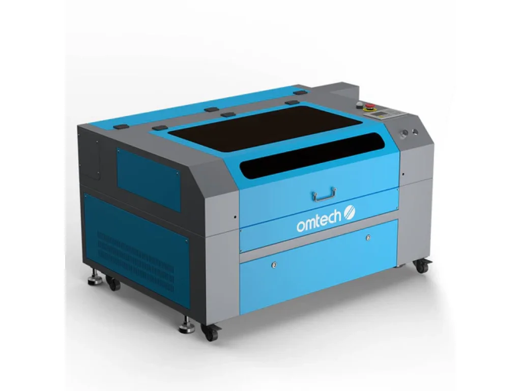                 90W CO2 laserový gravírovací stroj a řezačka s gravírovací plochou 700x500mm 