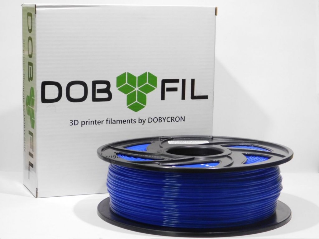 DOBYFIL filament, PETG, 1,75mm, 1kg, modrá