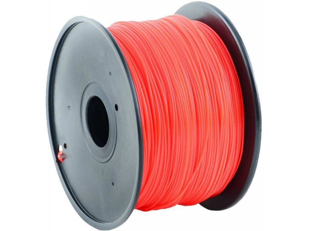 Gembird tisková struna (filament), PLA, 1,75mm, 1kg, červená