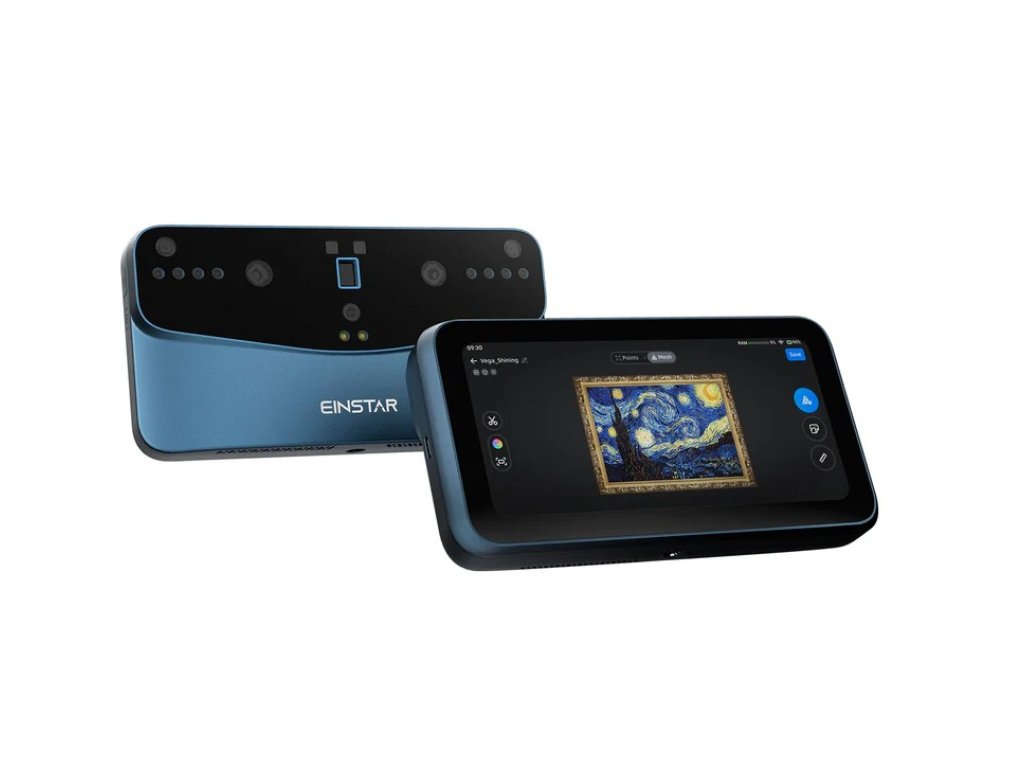 Shining 3D EinStar VEGA Silver Blue 3D Scanner