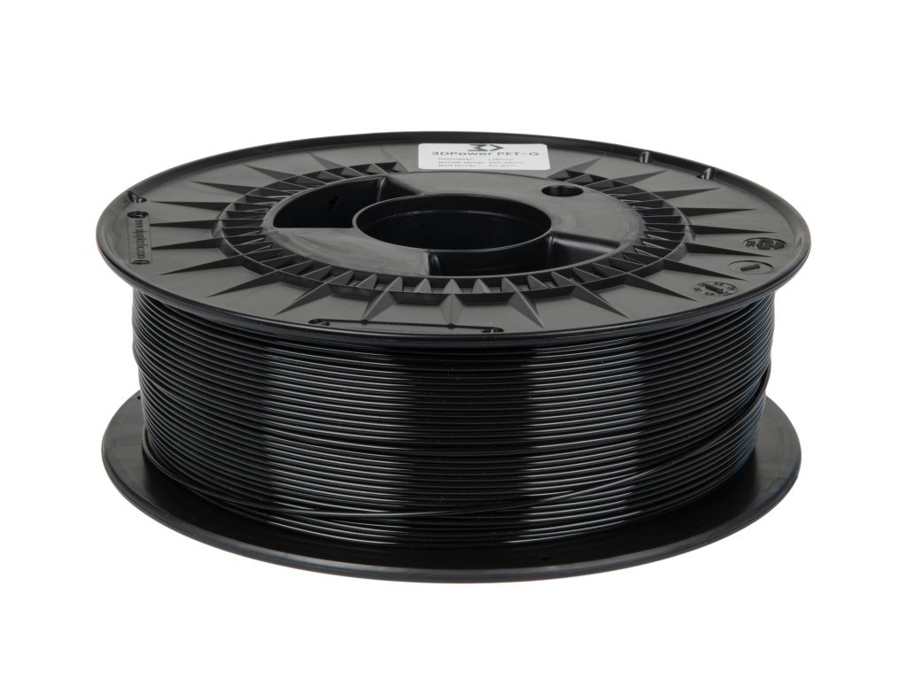 3DPower PET-G 1.75mm Black 1kg