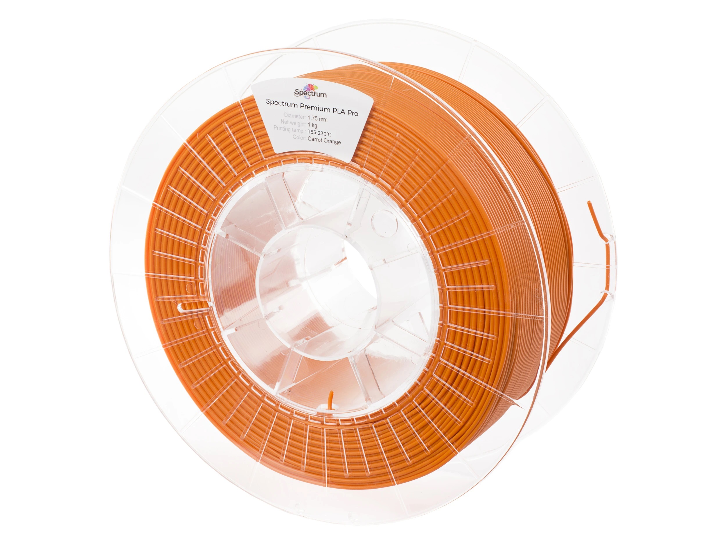 Spectrum PLA Pro CARROT ORANGE 1.75mm 1kg