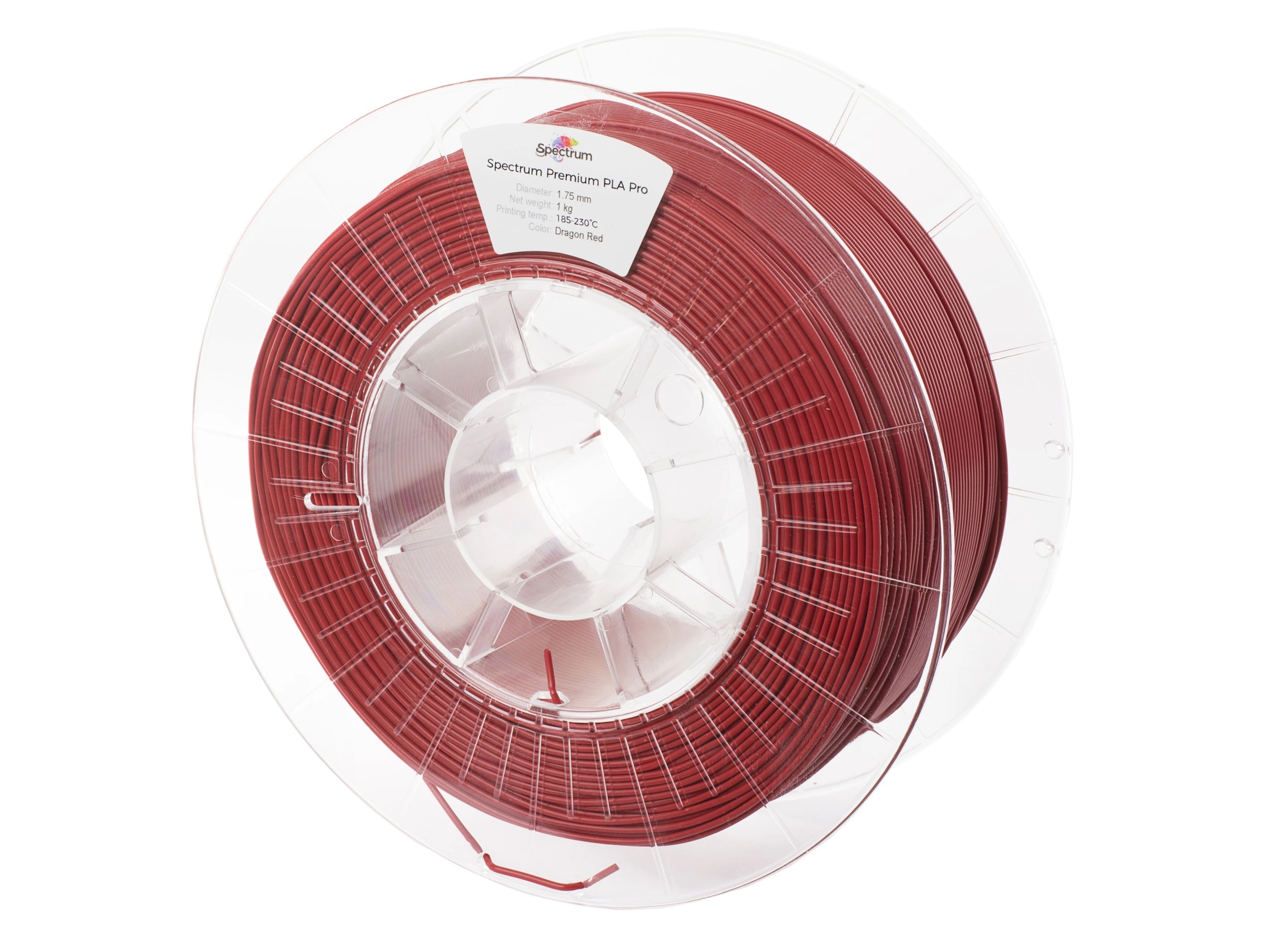 Spectrum PLA Pro DRAGON RED 1.75mm 1kg