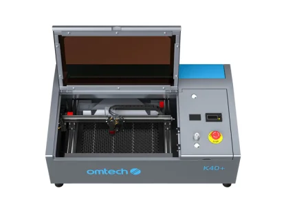 40W stolní laserový gravírovací stroj a řezačka s gravírovací plochou 300x200mm - K40 Plus