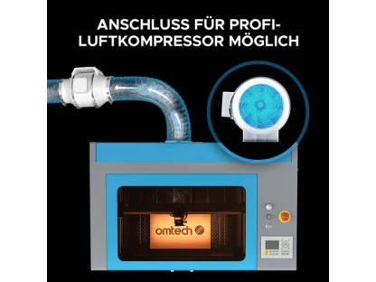                 90W CO2 laserový gravírovací stroj a řezačka s gravírovací plochou 700x500mm 