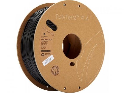 Polymaker PolyTerra PLA charcoal black 1.75mm 1kg