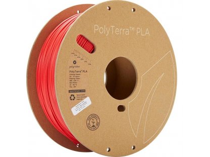Polymaker PolyTerra PLA Lava Red 1.75mm 1kg