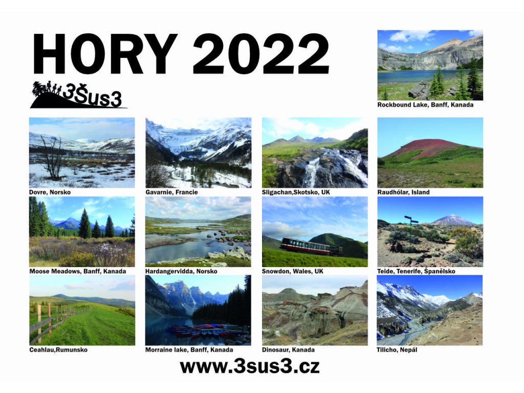 Hory 2022 – kalendář