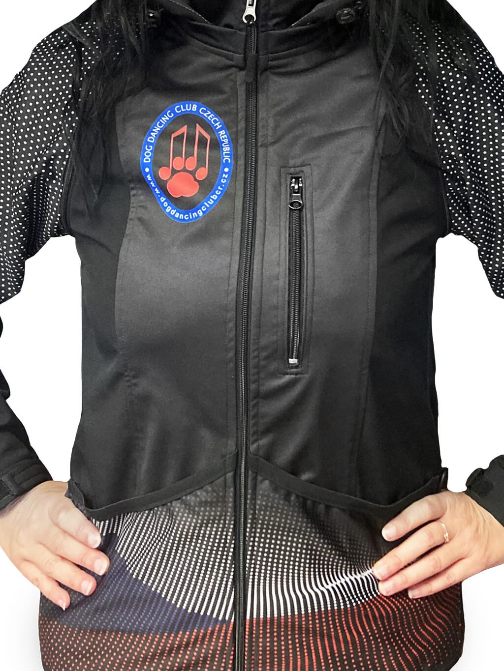 Women's training jacket 2 in 1 - customized