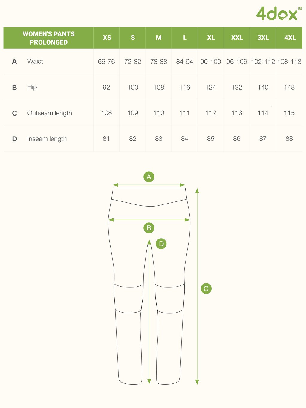 Women's spring training pants - customized