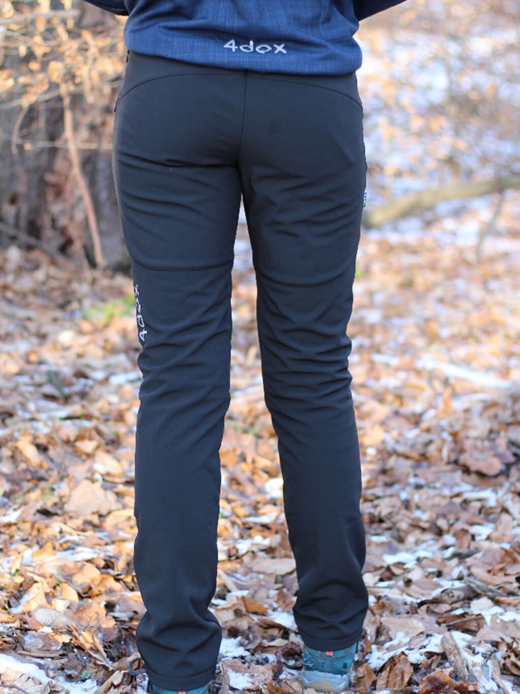 Women's training trousers WINTER - black