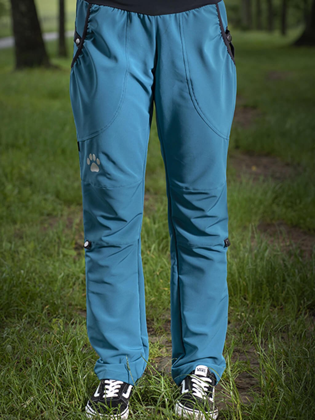 Women's training trousers SUMMER - teal