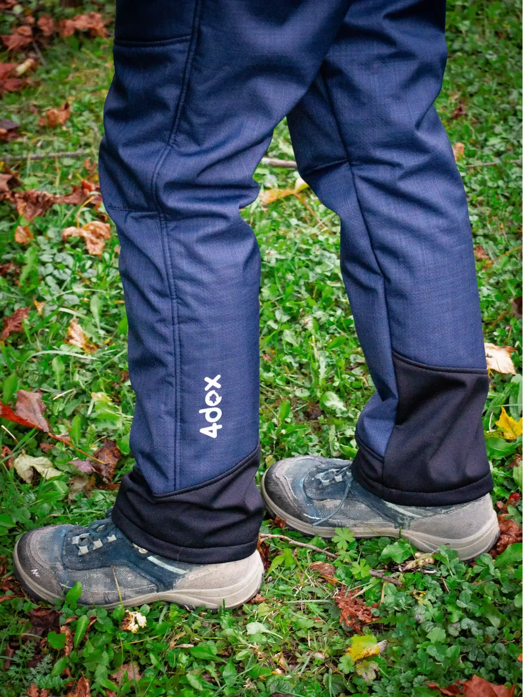 Women’s winter training pants with sherpa lining - blueberry 4dox