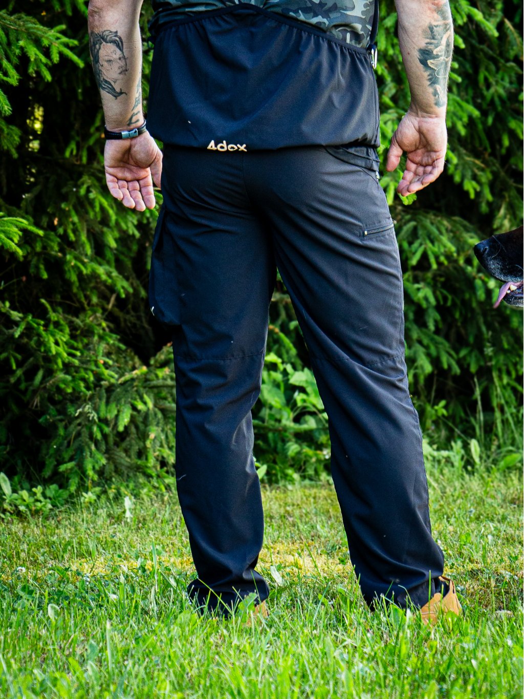 Men's summer trousers BLACK