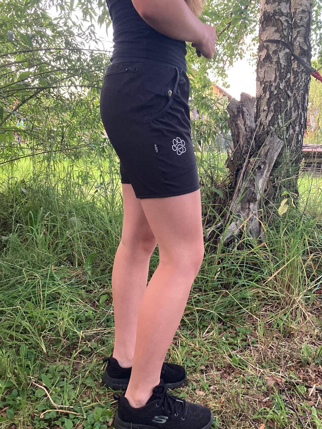Short shorts BLACK