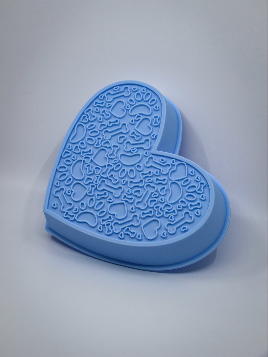 Bowl 2in1 - heart sky blue