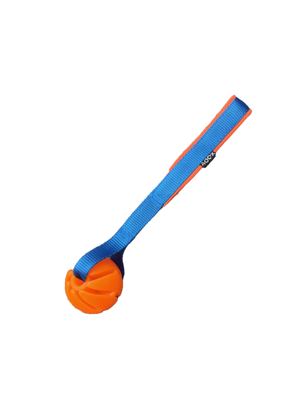 Orange floating ball 4cm with handle blue 4dox