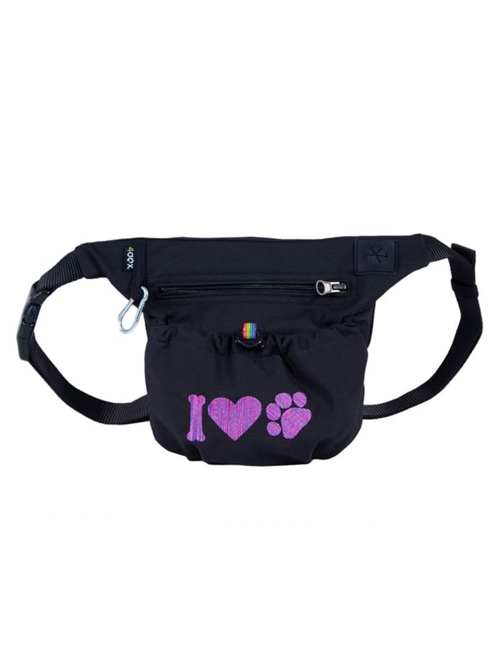 Dog training treat pouch 2 in 1 I love dogs No. 10