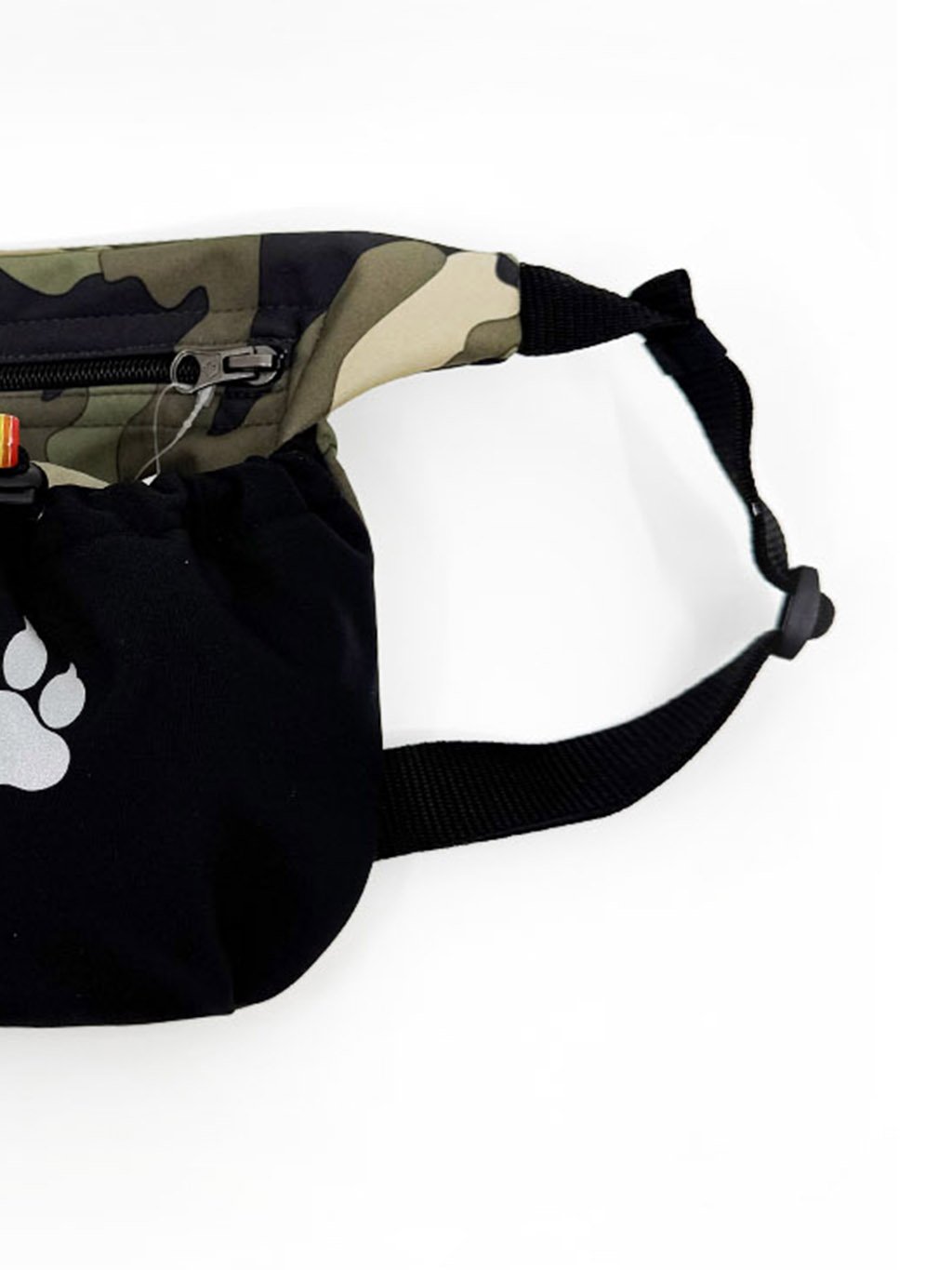 Pamlskovník 2in1 Black + camouflage with paw 4dox