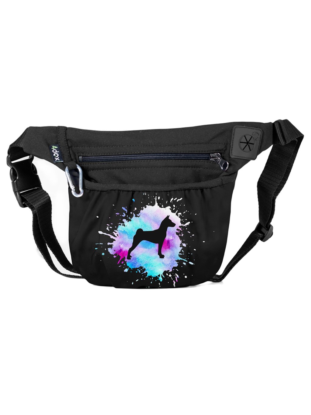 Treat pouch with magnetic closure Basenji BA 4dox