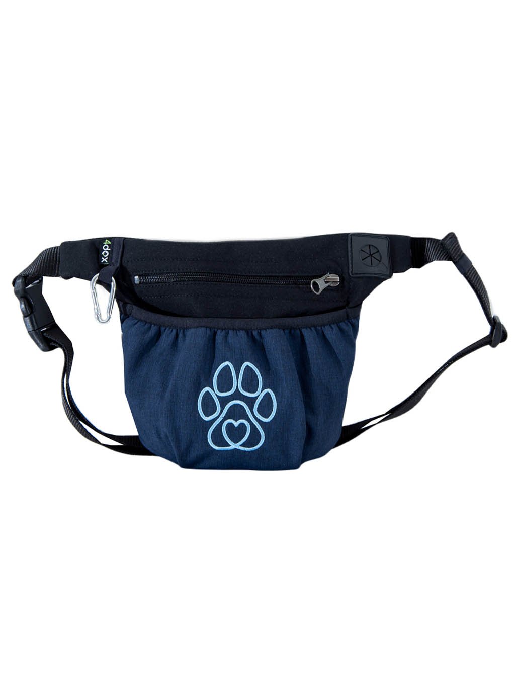 Treat pouch with magnetic clasp Blueberry with paw 4dox