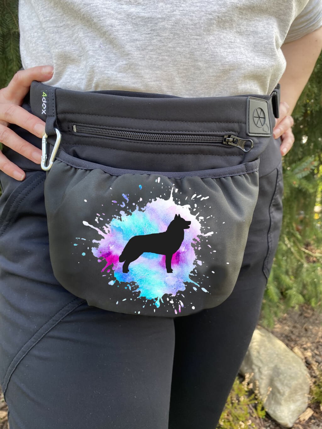 Pouch with magnetic closure Husky H 4dox