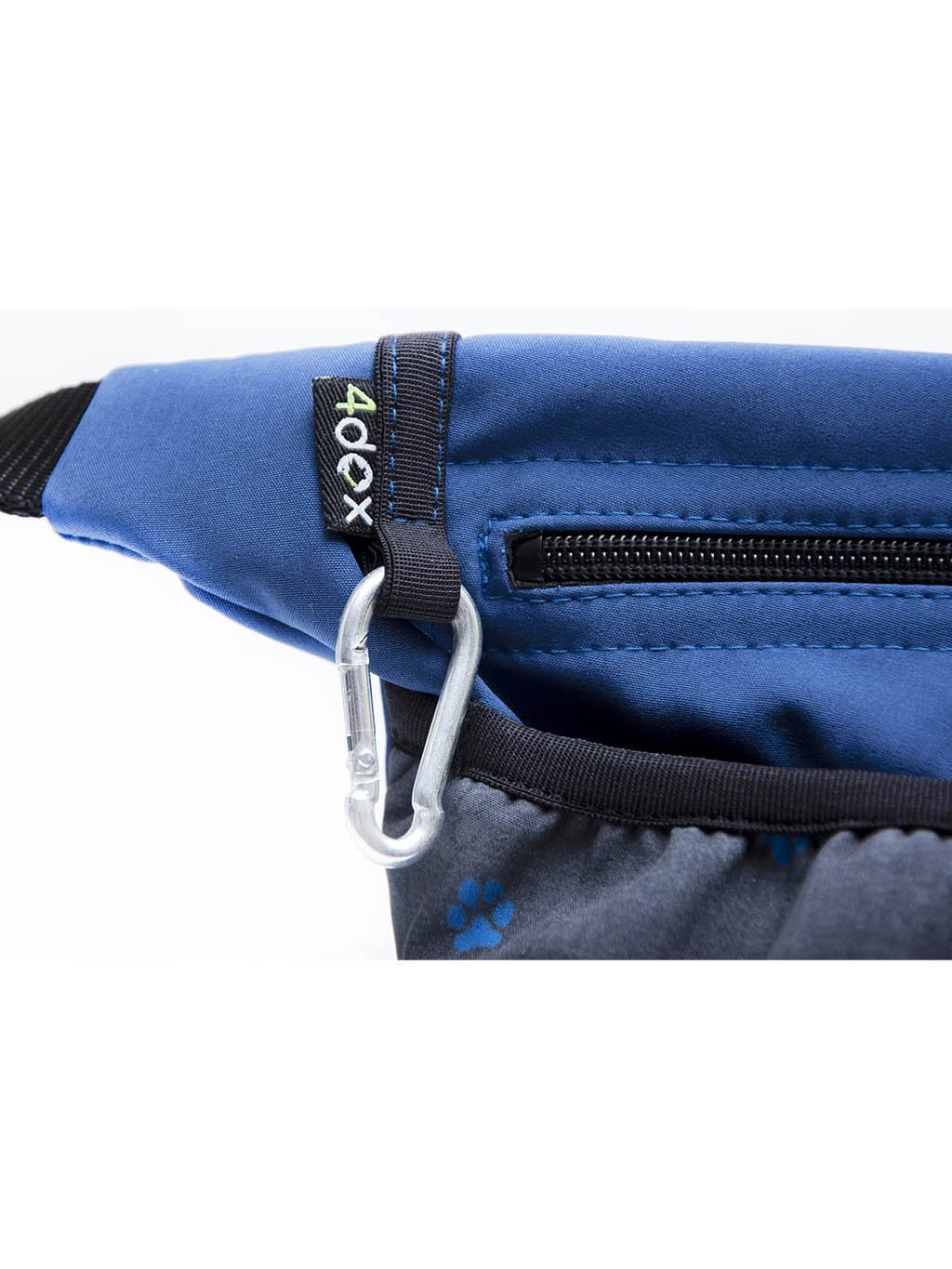 Dog training treat pouch with a magnetic fastening, blue No. 4