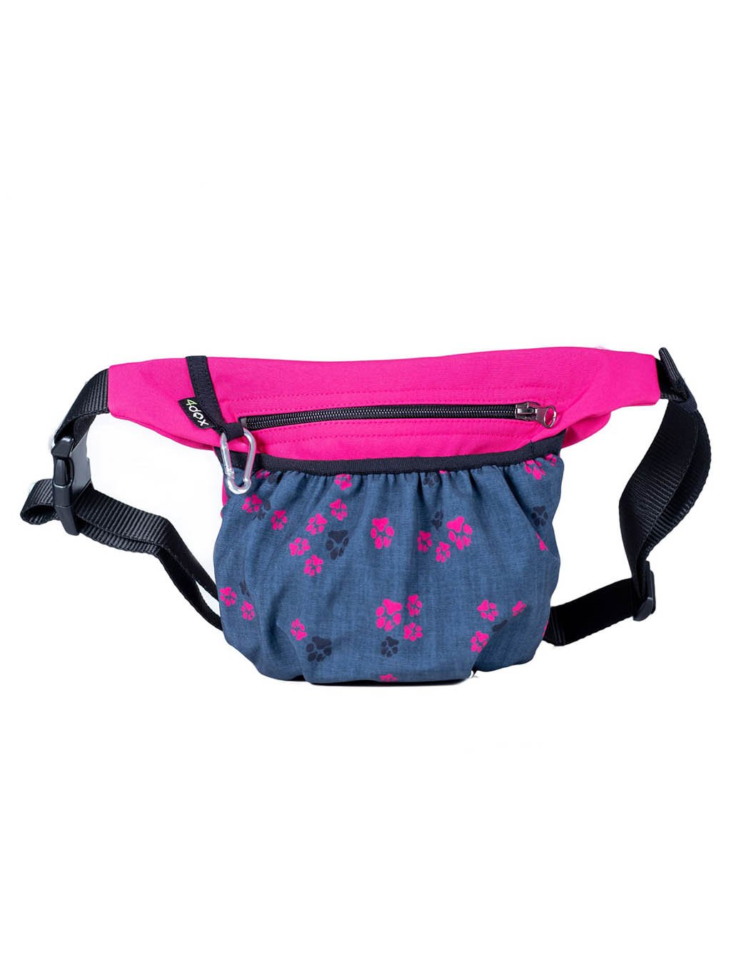 Dog training treat pouch with a magnetic fastening, pink No. 2
