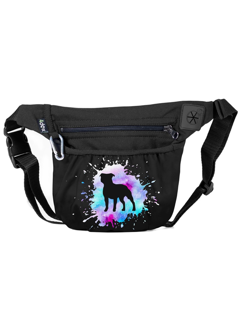 Treat pouch with magnetic closure Staffordshire Bull Terrier SBF 4dox