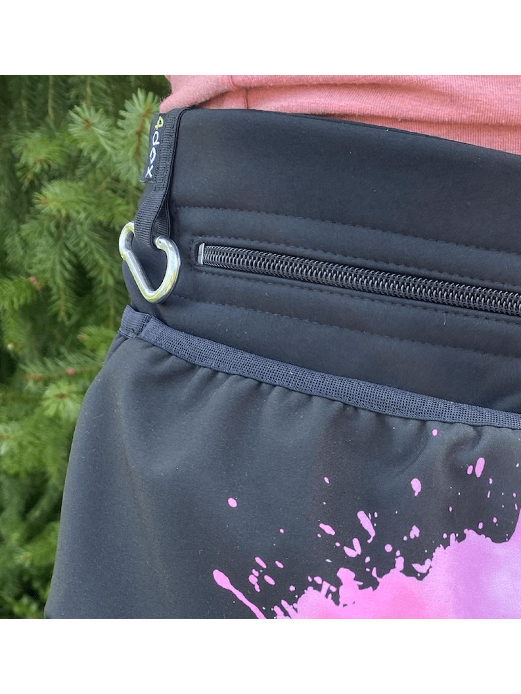 Treatbag  XL 1K pink Dachshund longhaired J2 sale