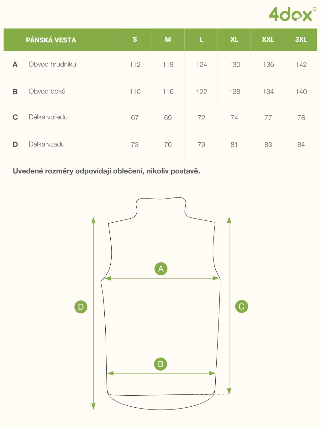men's training vest FOREST GREEN 4dox