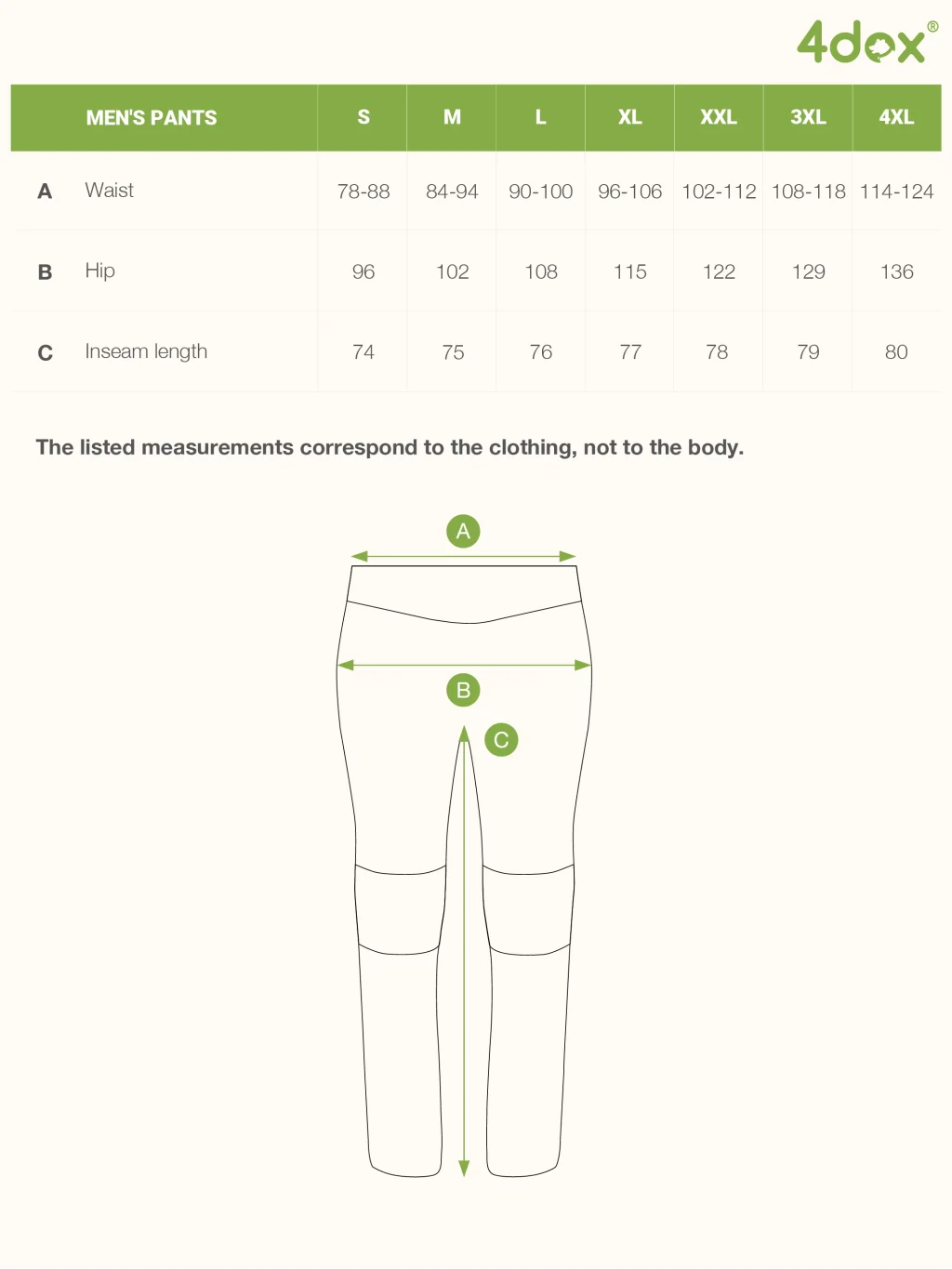 Men's spring training pants - customized