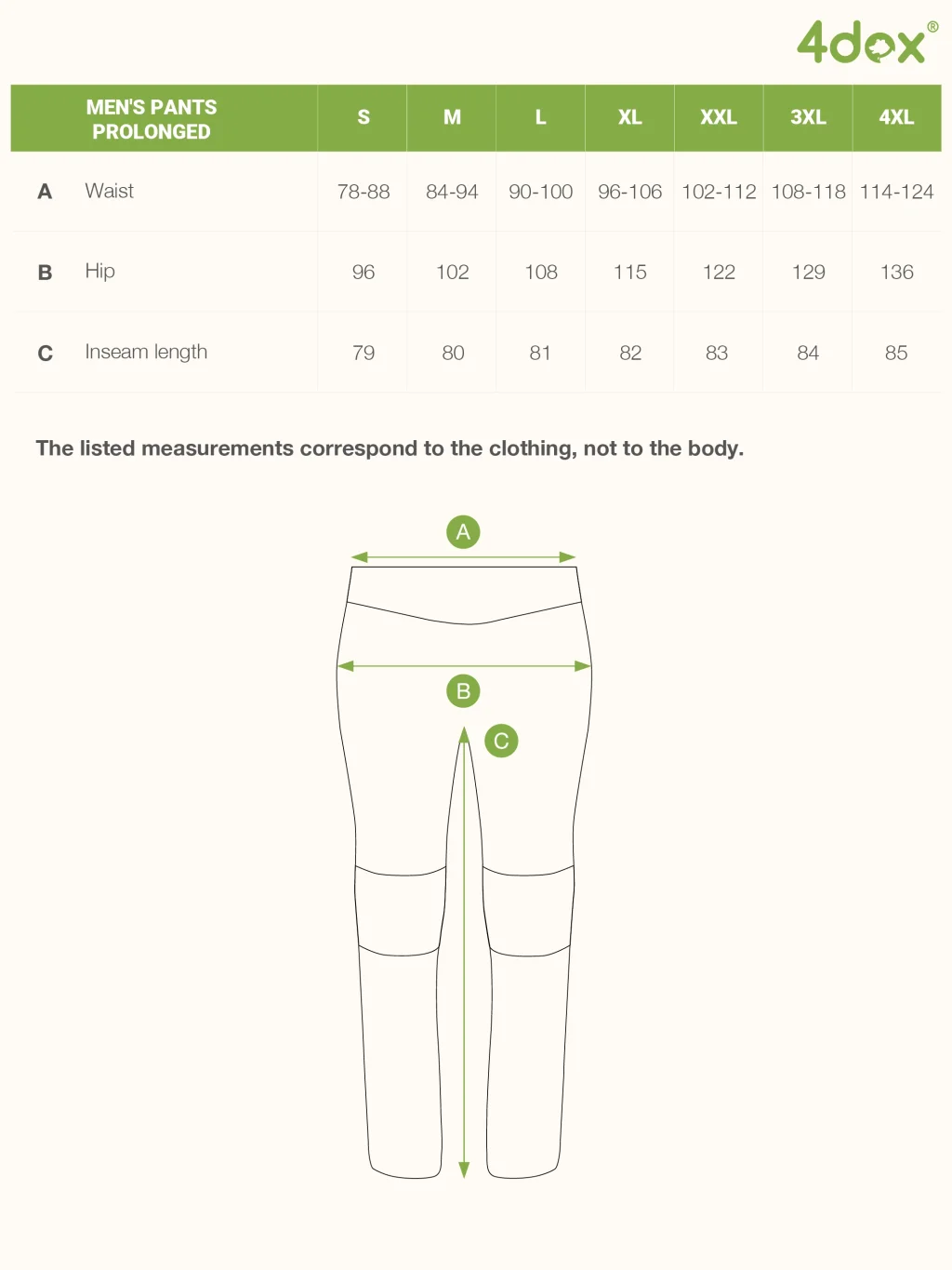 Men's spring training pants - customized