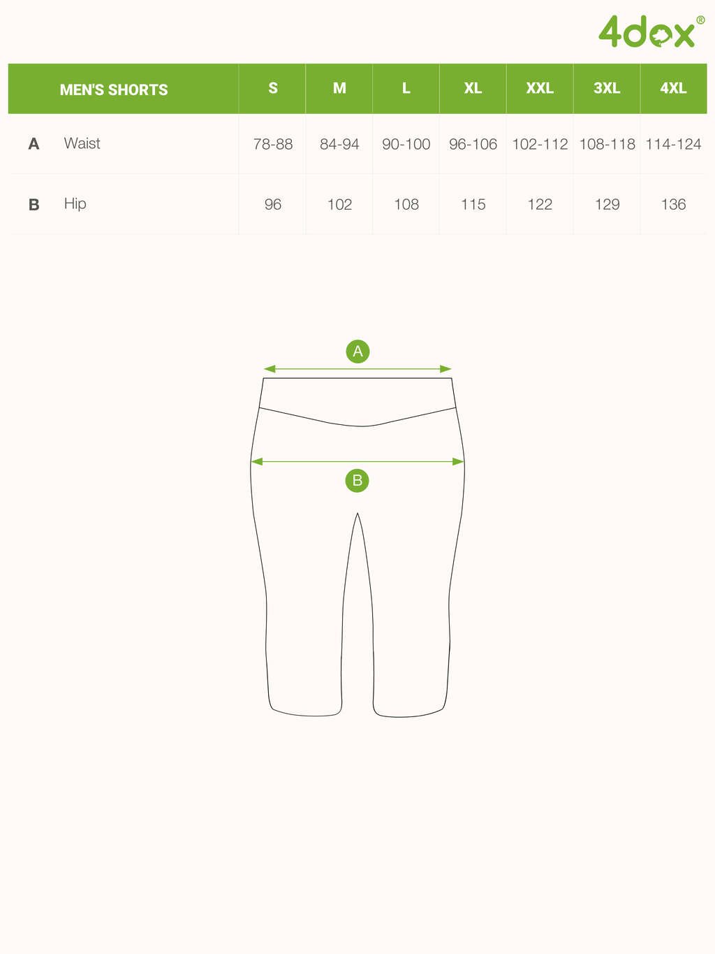 Men's shorts - customized