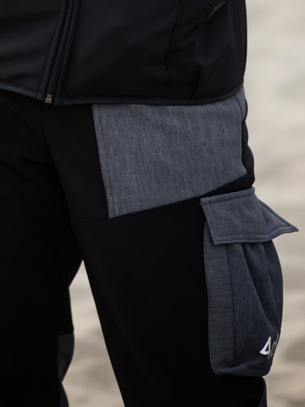Men's winter training pants - customized
