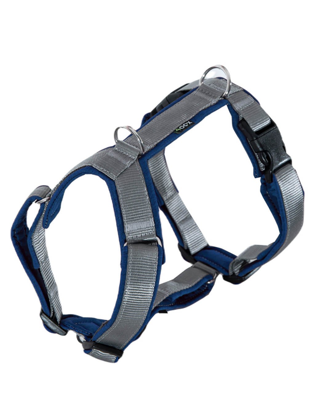 Comfort plus harness - silver - blueberry 4dox