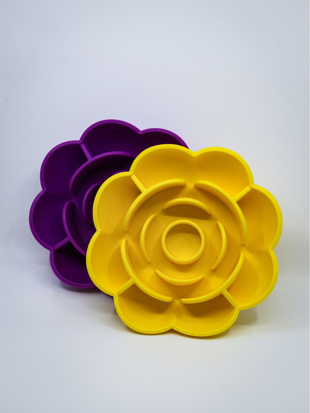 Anti-swallow bowl - rose purple