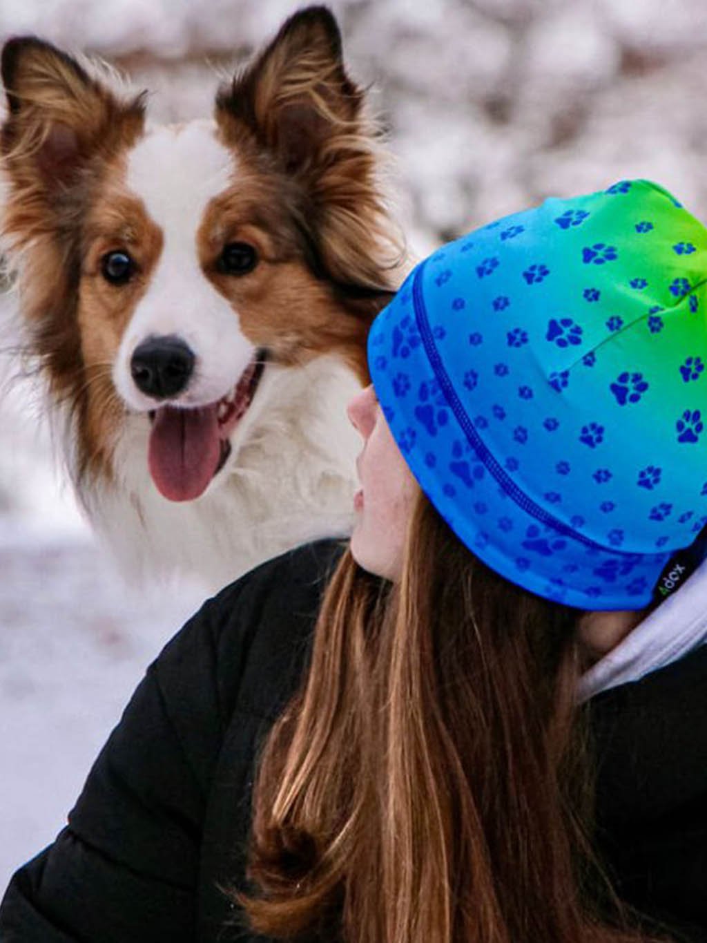 Sport cap with fleece lining C18 lime