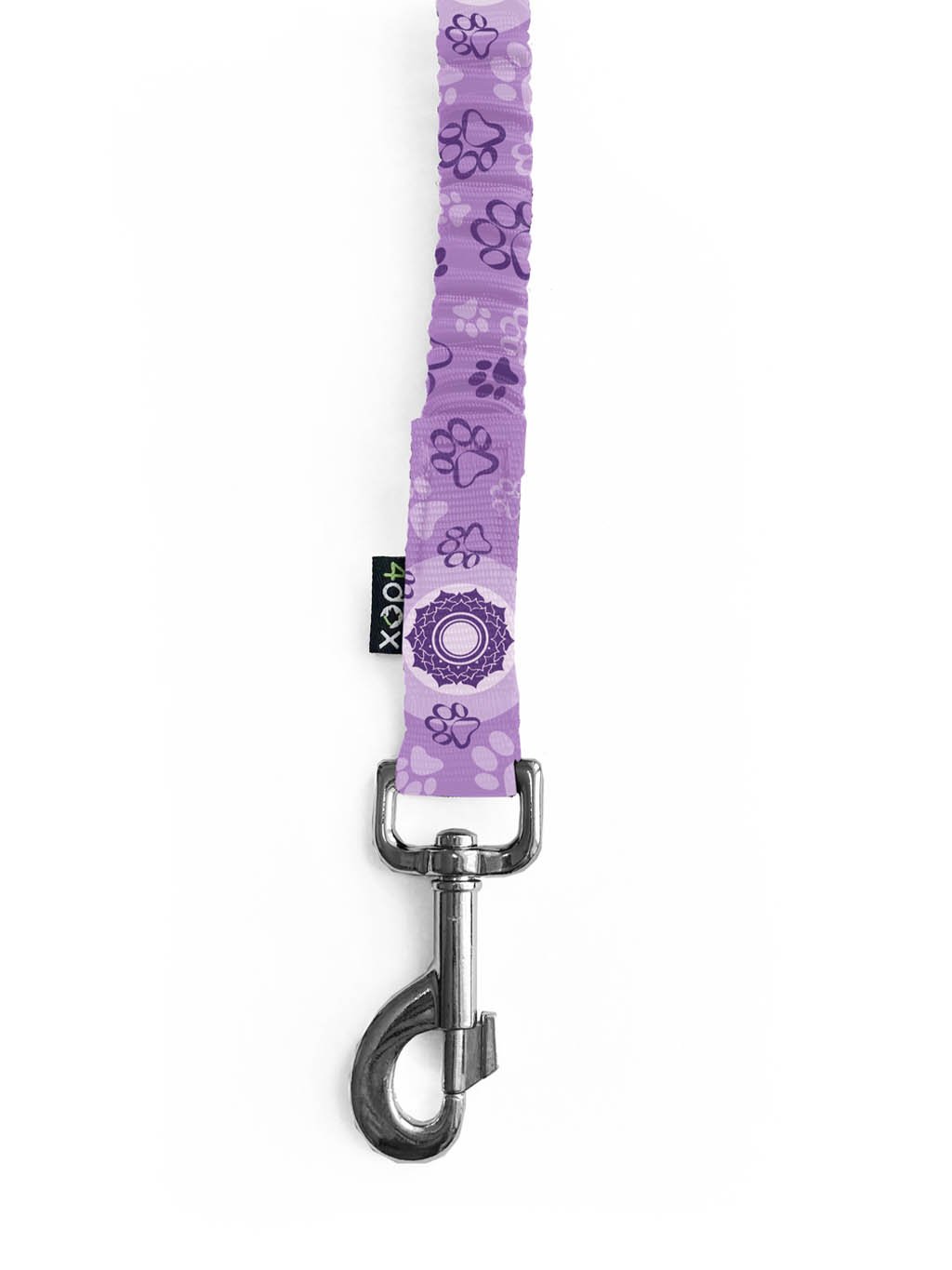 Leash with shock absorber CHAKRY lilac