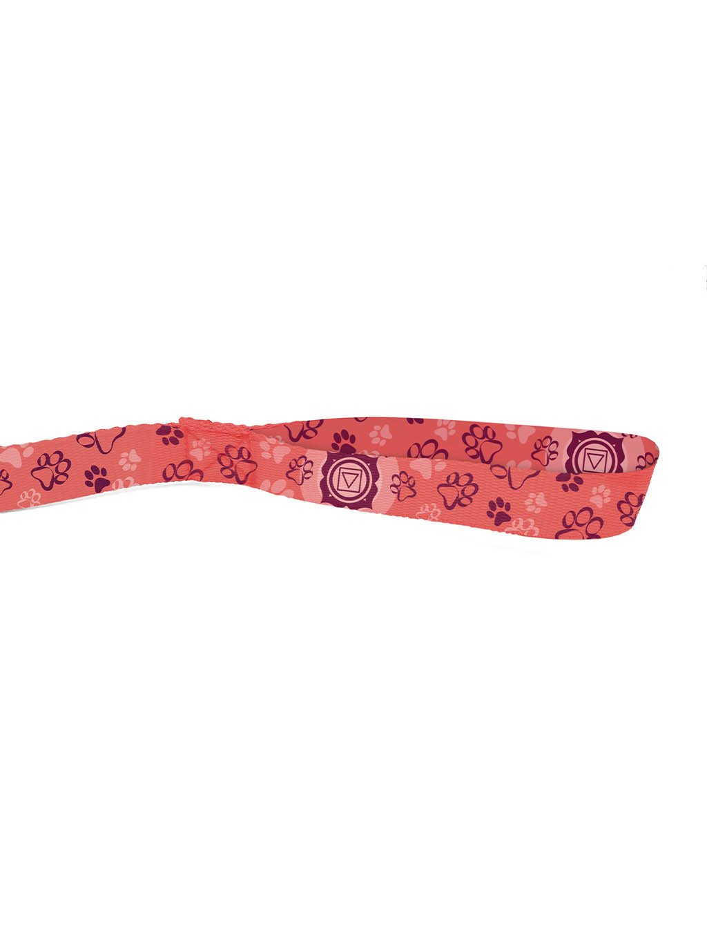 Leash with shock absorber CHAKRY salmon