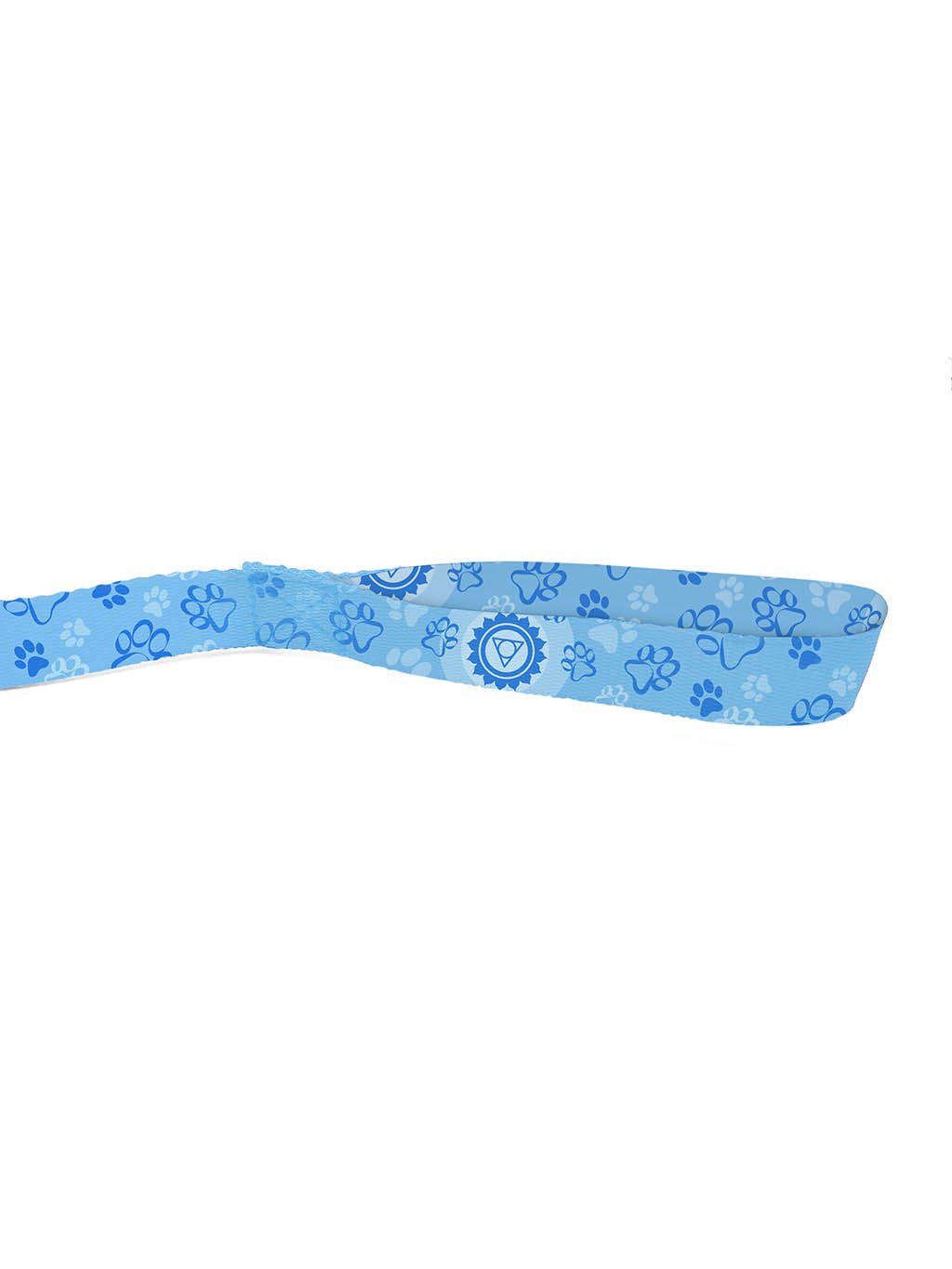 Leash with shock absorber CHAKRY blue