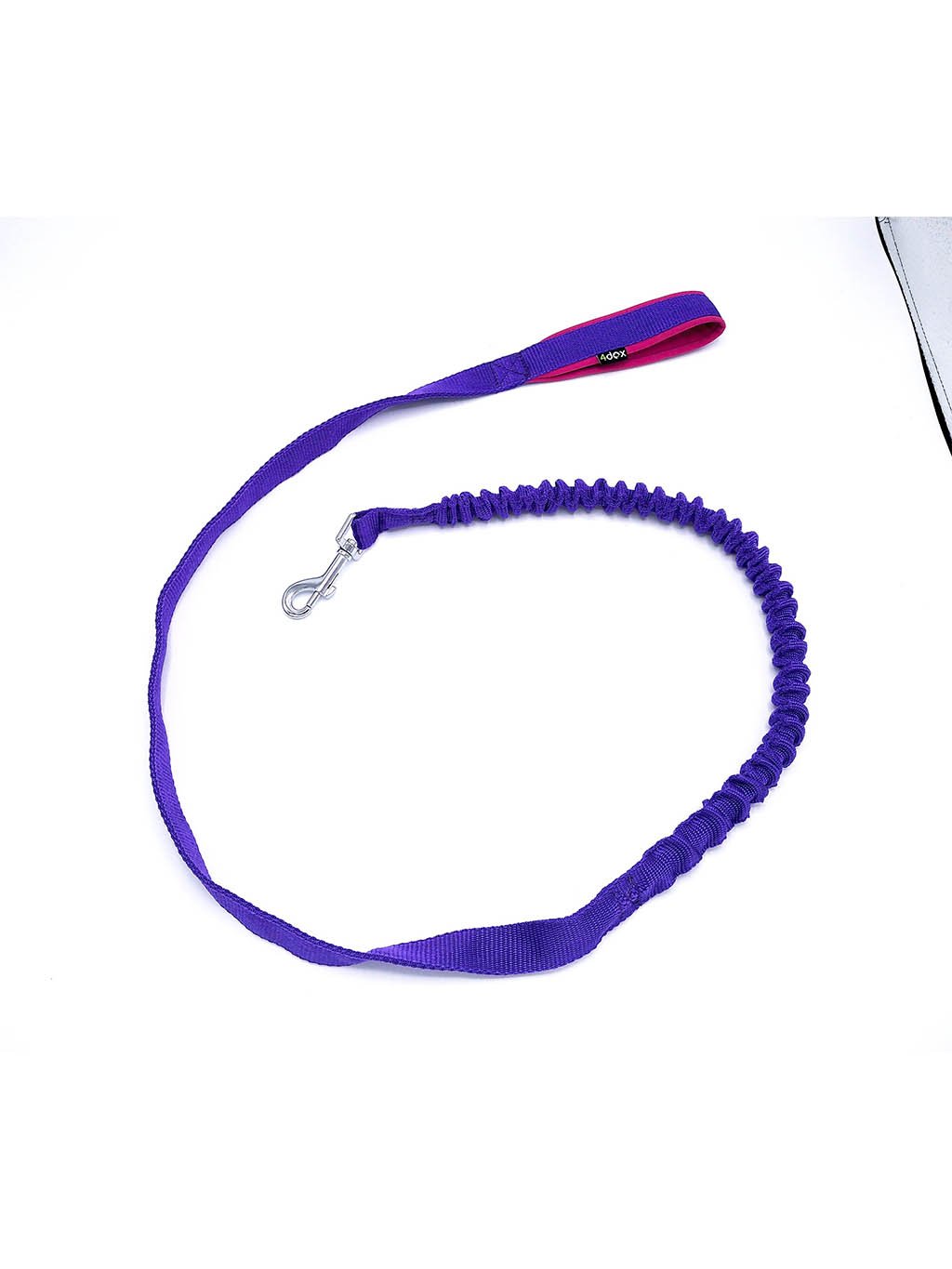 Leash with a shock absorber PURPLE