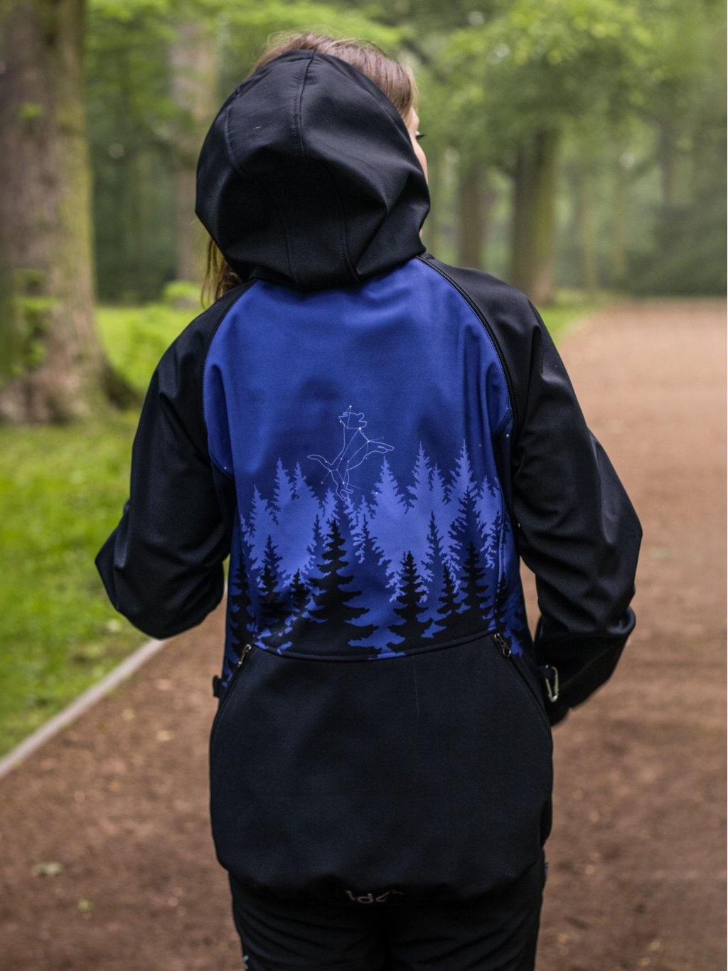 Ladies training jacket 2in1 constellation 4dox