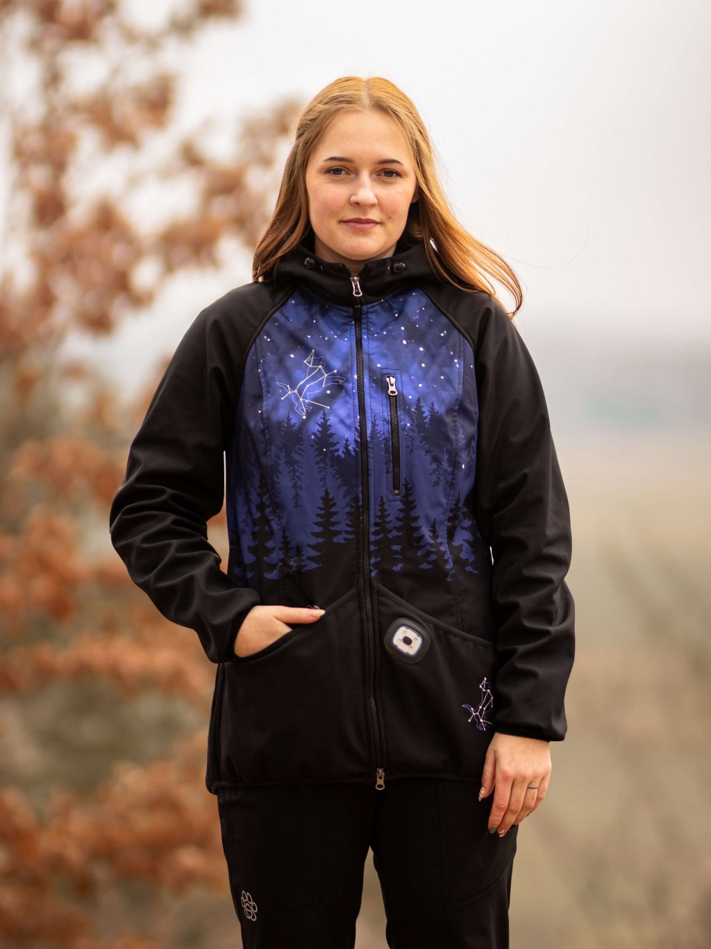 Ladies training jacket Constellation all year round