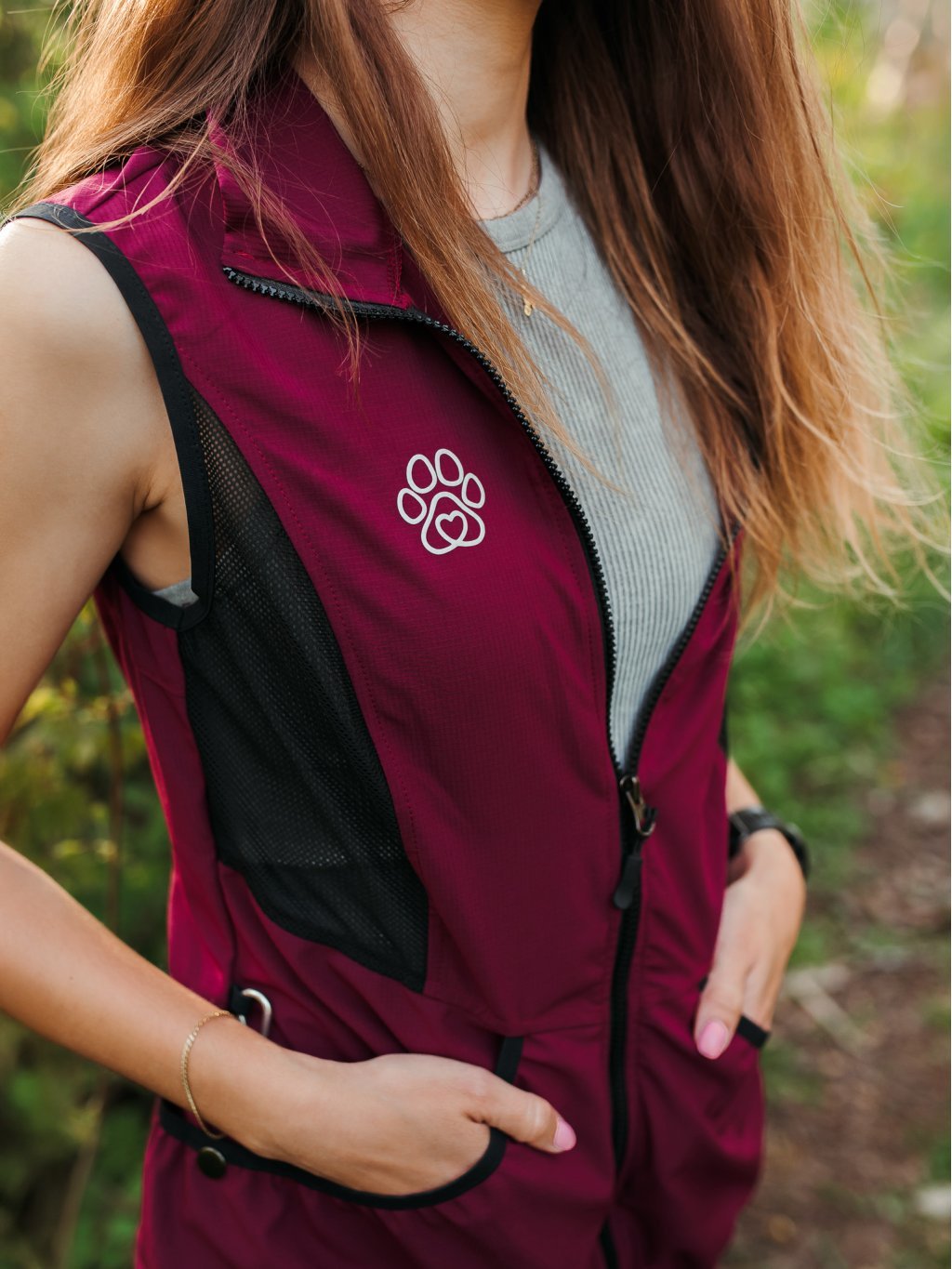 Women's summer mesh training vest 4dox - customized