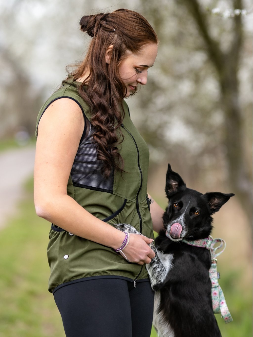 Women's summer mesh training vest 4dox - customized