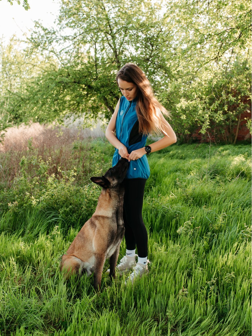 Women's summer mesh training vest 4dox - teal