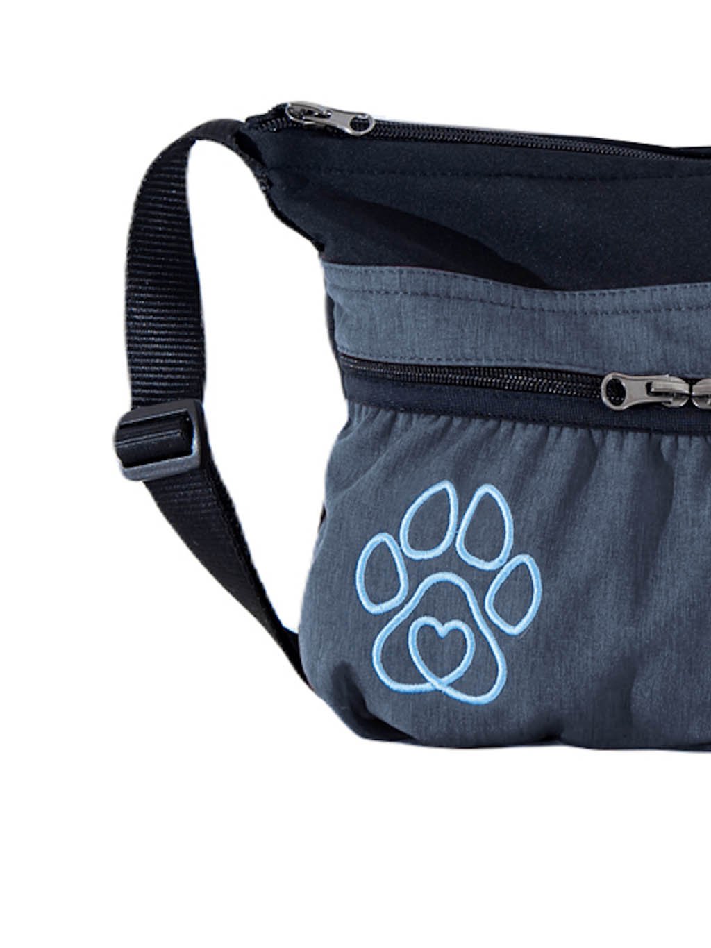 Training bag small ANTRACITE with paw 4dox